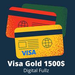 1500$ balanced Visa Gold DUMP + FULLZ | USA